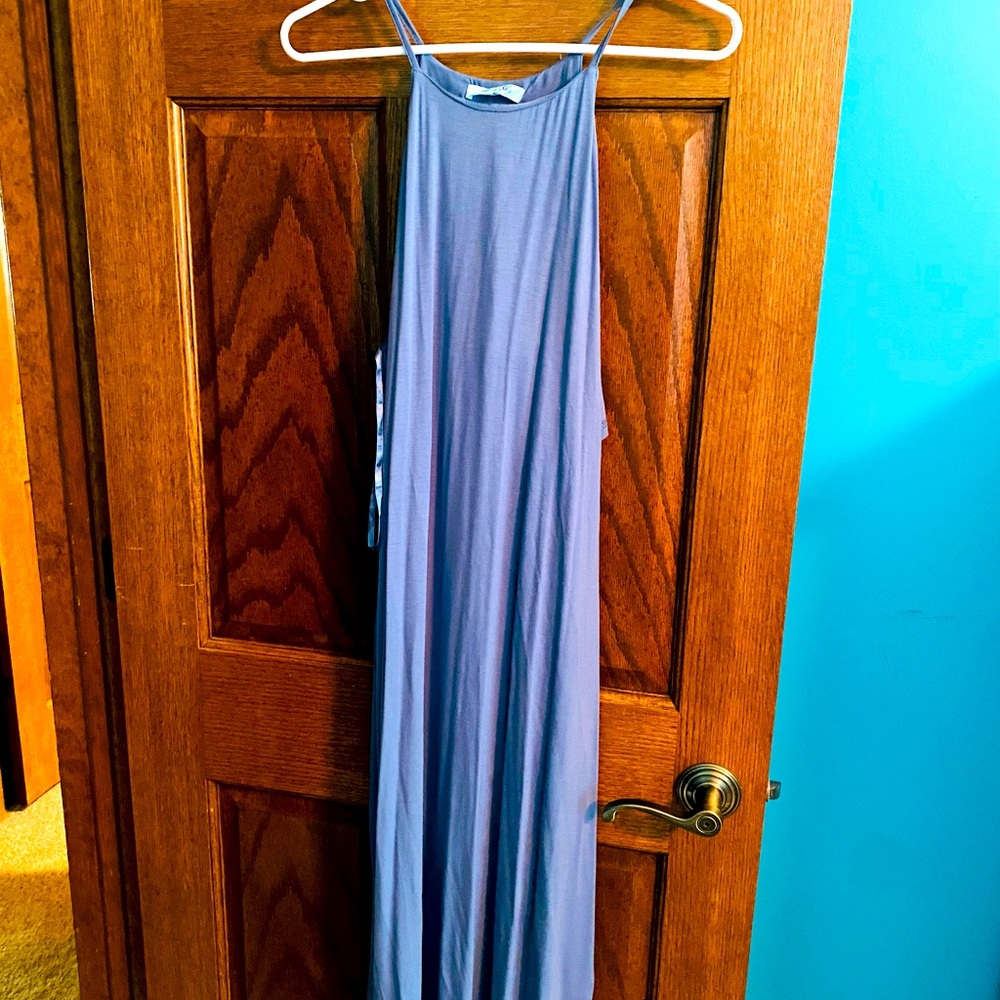Blue Midi Dress
